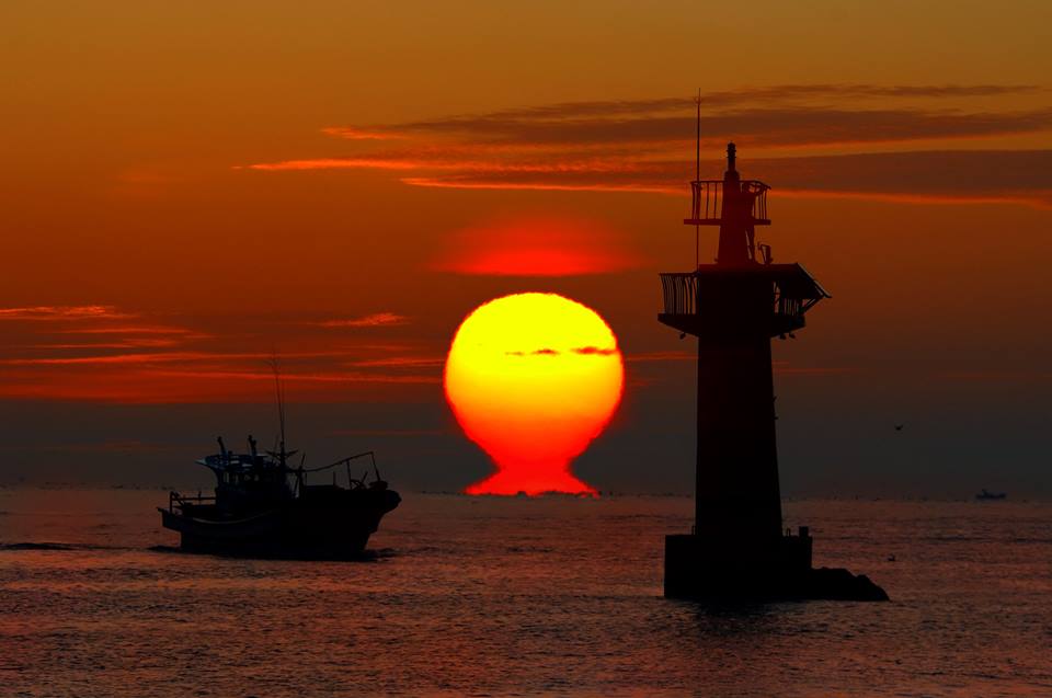 Omega Sun por Sukyung Go. Jinha Beach, Republic of Korea