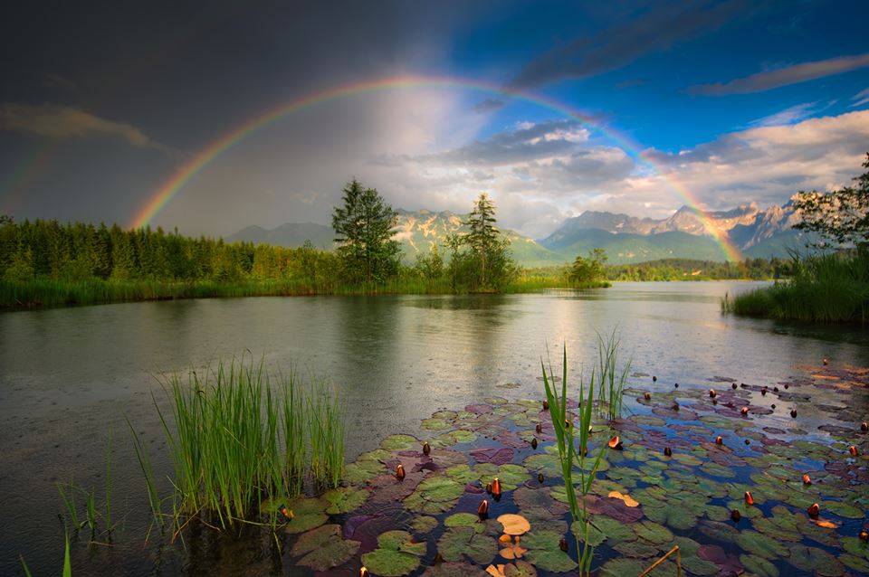 Rainbow dream por Maximilian Ziegler. Mittenwald, Germany