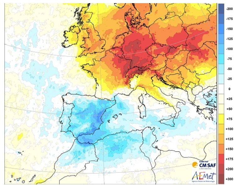 España fue el país europeo con menos horas de sol durante la cuarentena
