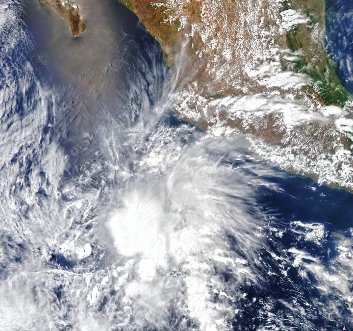 Andrés, la tormenta tropical más temprana del Pacífico Oriental